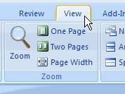 Accessing View Options