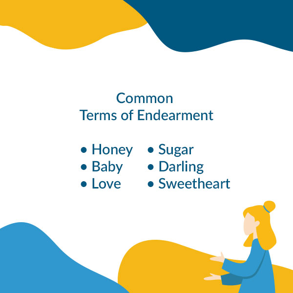 Terms of endearment popular Terms Of