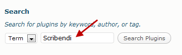 Searching for the Scribendi.com WordPress plugin Searching for a plugin