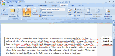 Sample Document Showing Scribendi Revisions