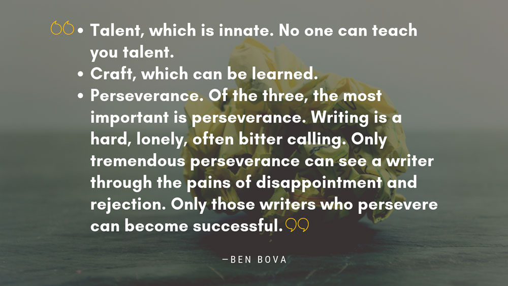 Ben Bova Quote