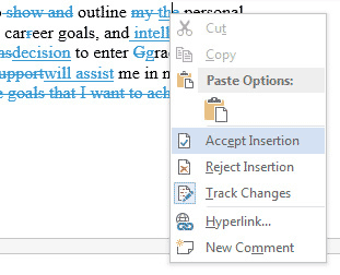 How to Accept or Reject Changes in MS Word