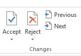 How to Accept or Reject Changes in MS Word