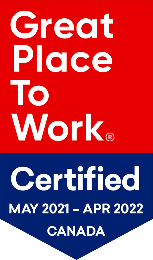 2021 Great Place to Work Award
