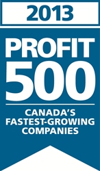 Scribendi earns a spot on the PROFIT 500 list in 2013.