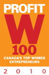 Profit W100 honored Chandra Clarke in 2010.