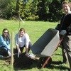 Staff Volunteer to Plant Trees at Chatham Park