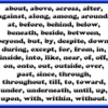 The Preposition Proposition