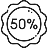 50% Off