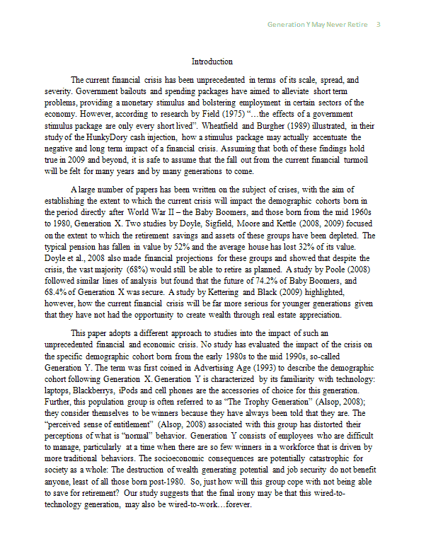 Professional essay example