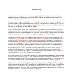 Admissions Essay Proofreading After